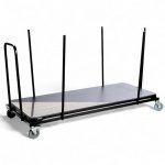 Chariot de stockage 20 tables 183x76