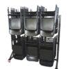 Chariot de 100 chaises pliantes PRO-INTENS METAL