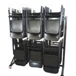 Chariot de 100 chaises pliantes PRO-INTENS METAL