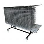 Chariot 24 grilles d'exposition