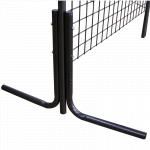 Double pieds de grille d'exposition