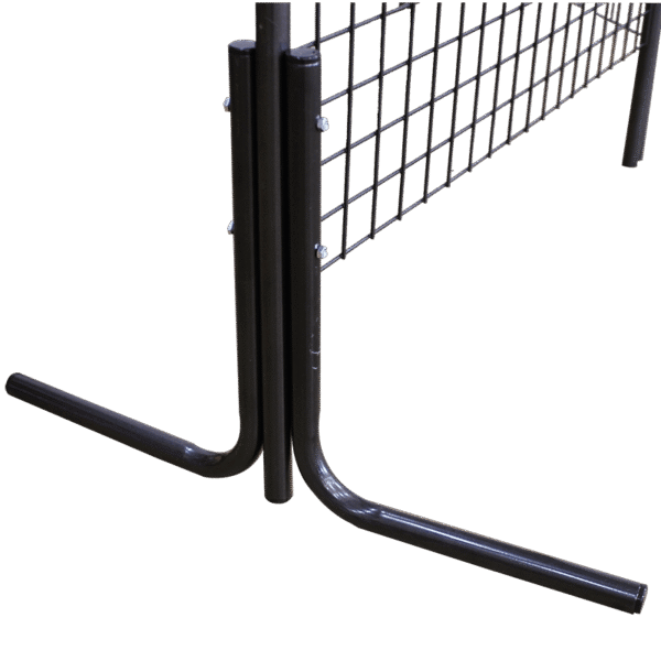 Double pieds de grille d'exposition