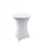 Lot de 2 housses pour mange debout coloris blanc