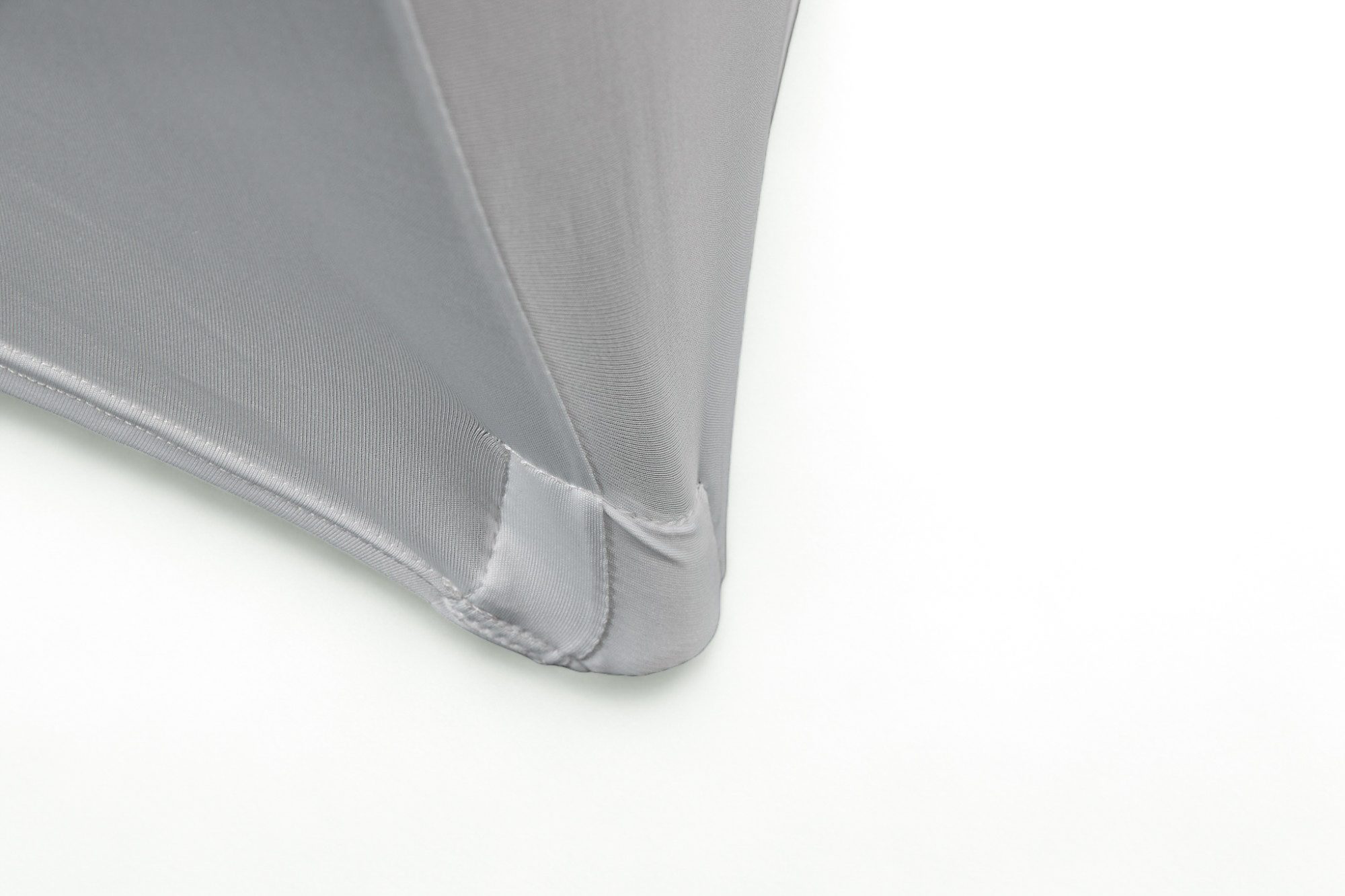 PRODES-16 Lot de 2 housses Extensibles Blanches pour Table Rectangulaire