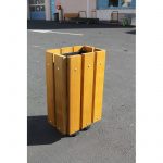 Corbeille rectangulaire 40l