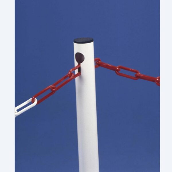 Potelet sur coupe carrée rabattable