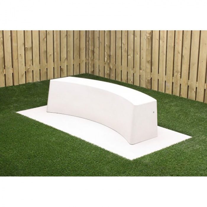 banc ovale beton Banc Ovale Béton