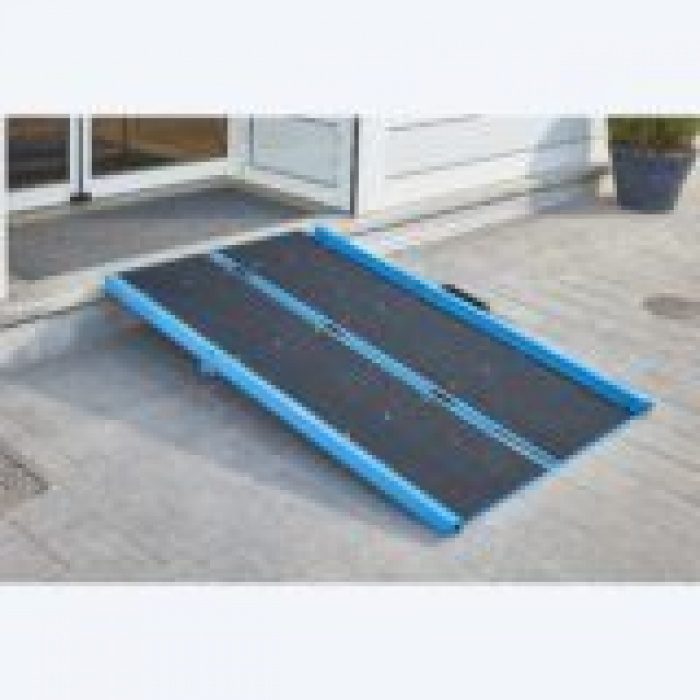 rampe d acces Rampe d'Accès Pliable en Aluminium Avec Carillon