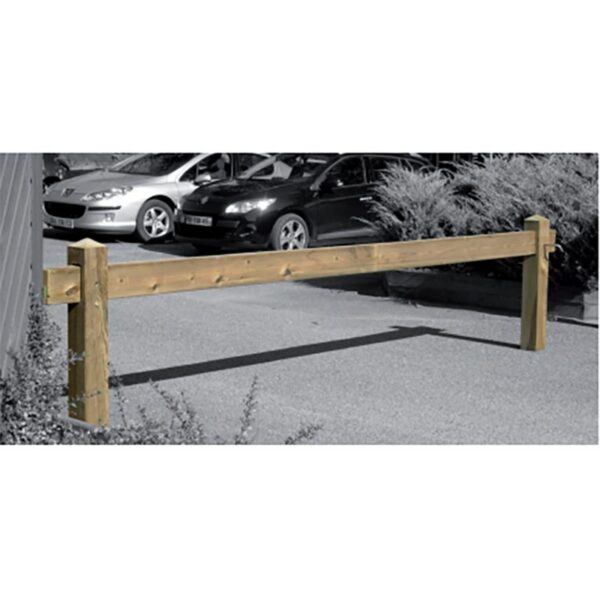 Barrière Bois Coulissante