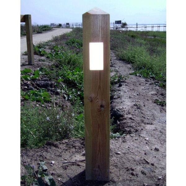 Borne Bois Rétroréfléchissante