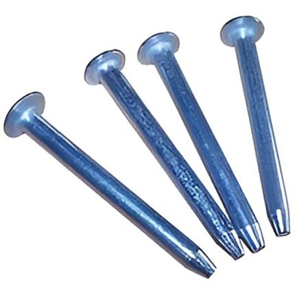 Jeu de 4 pitons d'ancrage à frapper