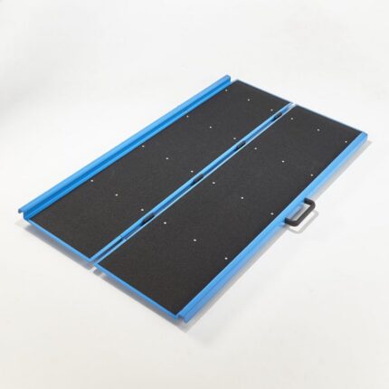 Rampe d'Accès Pliable en Aluminium Avec Carillon