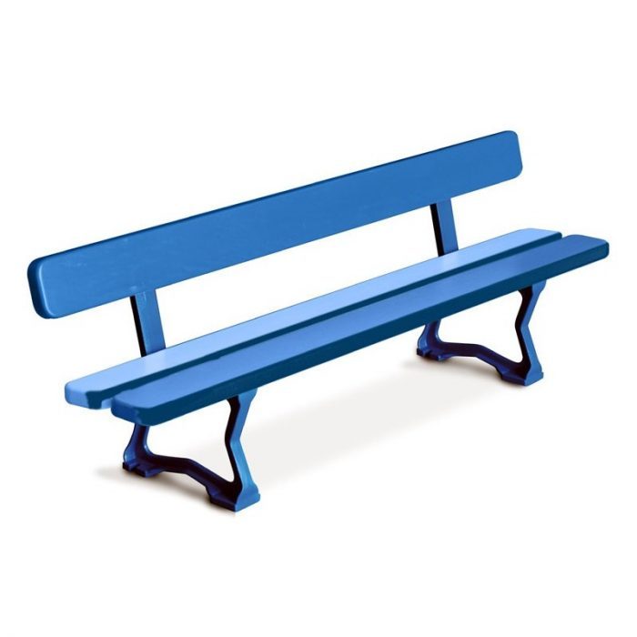 banc bleu Banc Coloriage