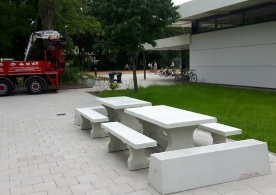 banc-standard-en-beton Banc Classique Béton