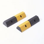 Lot de 2 Bordures de séparation de parking