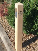 Borne Cendrier Bois - Image 3