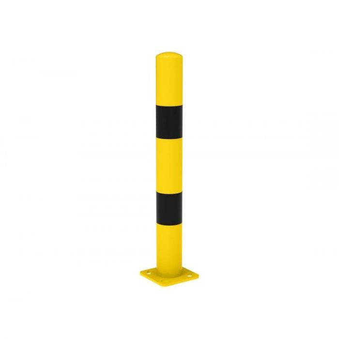 potelet-de-protection-jaune-et-noir Poteau de protection Ø 89mm
