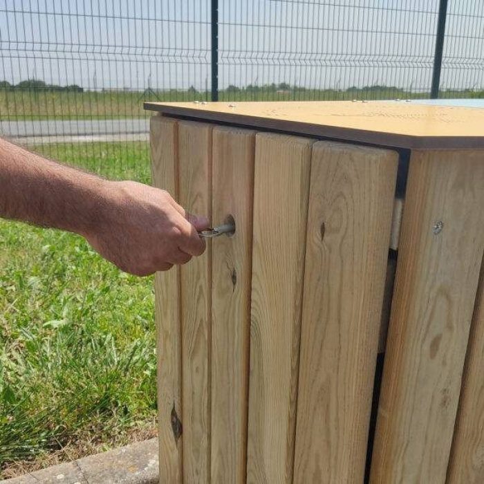 poubelle-de-tri-selectif-a-2-corbeilles111 Corbeille Poitevine