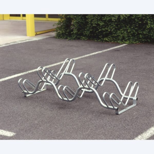 Range vélos au sol 3 - 5 - 6 ou 9 vélos