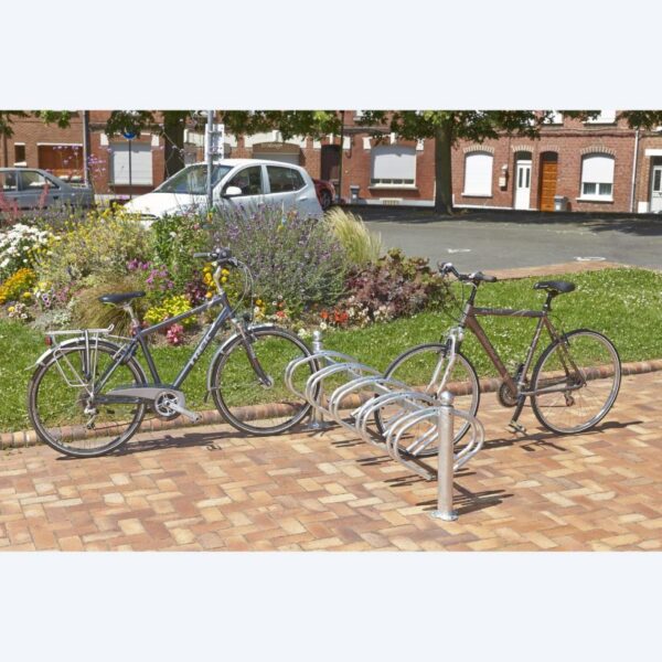 Râtelier New York 10 vélos face à face