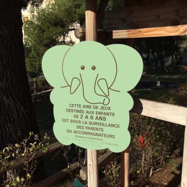 Panneau aire de jeux FIGURINE