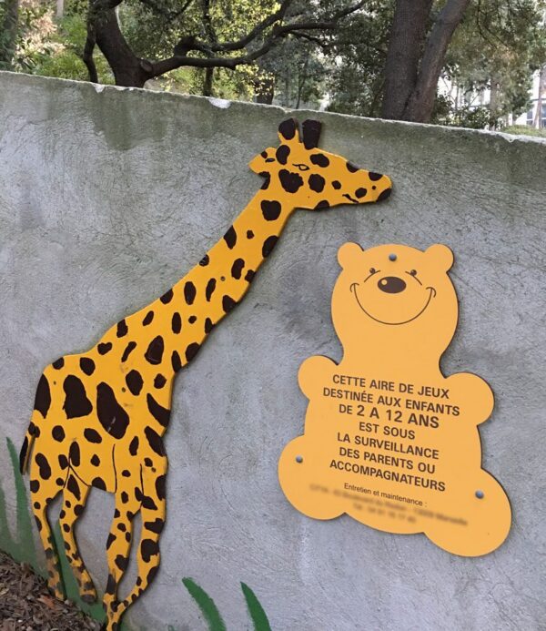 Panneau aire de jeux FIGURINE