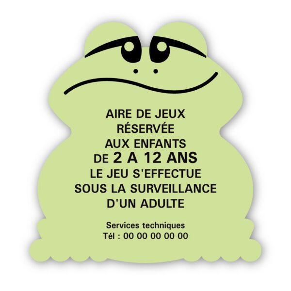 Panneau aire de jeux FIGURINE