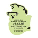 Panneau aire de jeux FIGURINE - Image 3