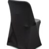 Lot de 2 housses de chaise coloris noir