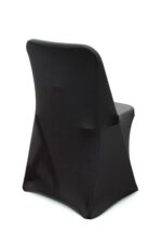 Lot de 2 housses de chaise coloris noir - Image 3