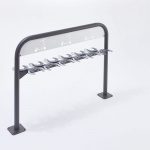 Range 12 trottinettes - Face à face