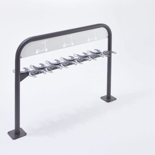 Range 12 trottinettes - Face à face