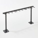 Support range 9 trottinettes au sol