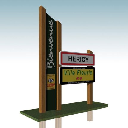 Panneau Entrée de bourg 2