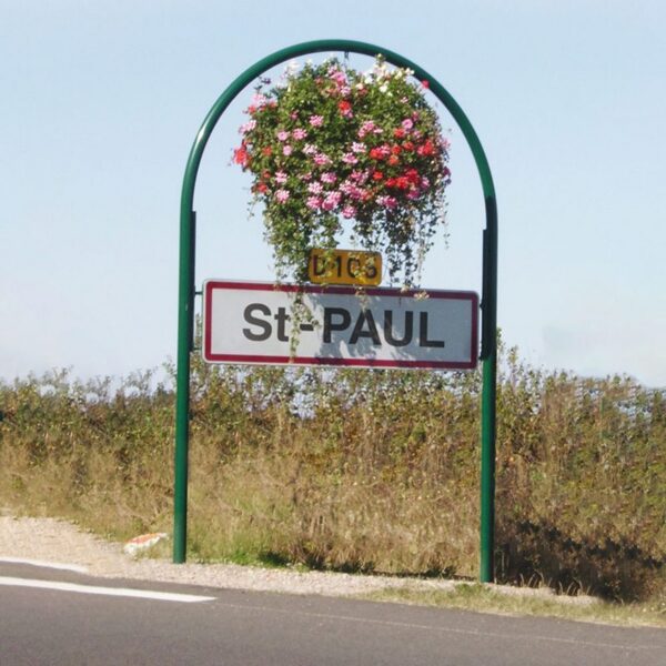 Panneau entrée de bourg arche