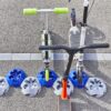 Support trottinette au sol