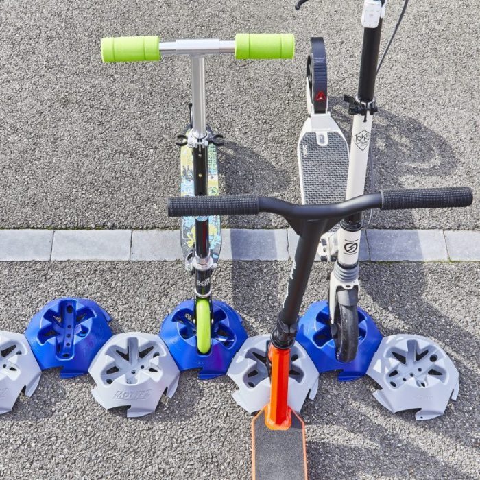 Support trottinette au sol Support trottinette au sol