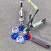 Support trottinette au sol