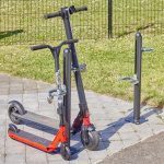 Poteau range 2 trottinettes