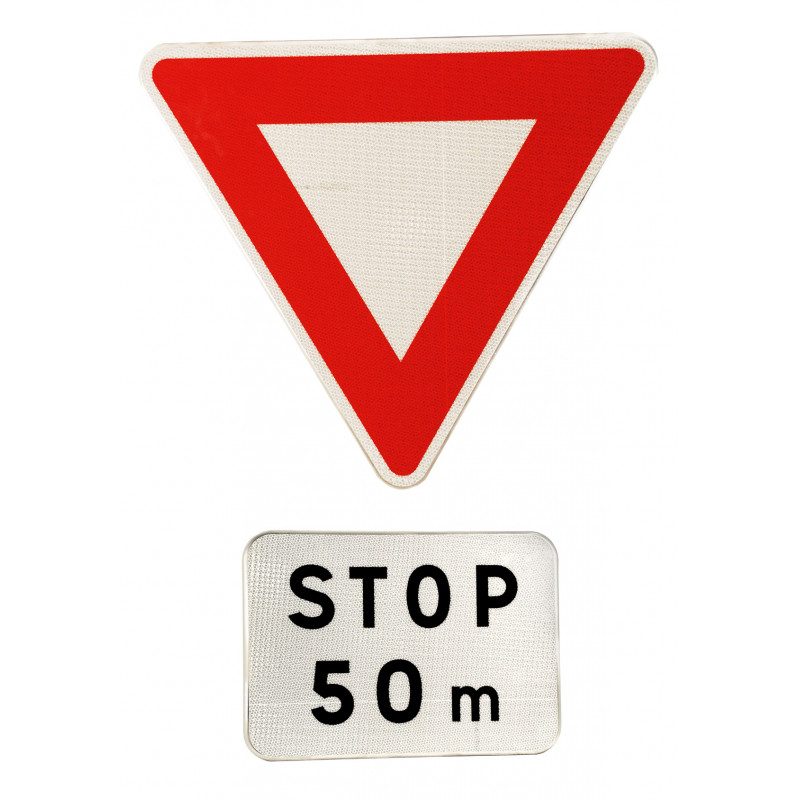 panneau-presignalisation-de-stop-ab5 Panneau de priorité AB5 - Arrêt à l'intersection