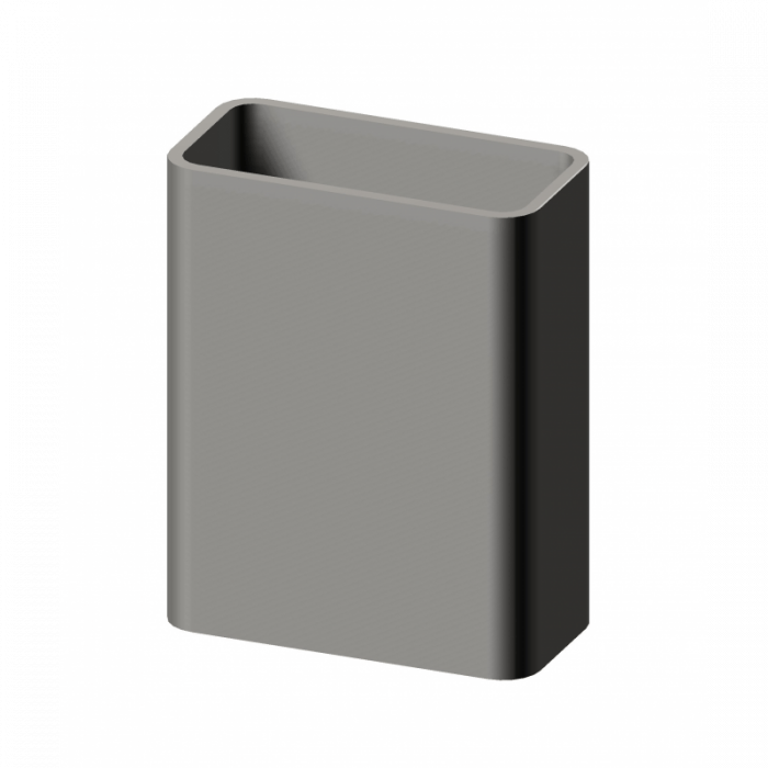 poteau-de-fixation-rectangulaire (1) Poteau de signalisation rectangulaire