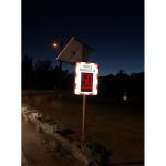 Radar pédagogique routier