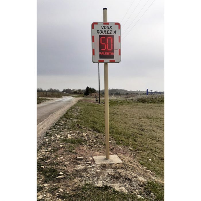 Radar pédagogique routier
