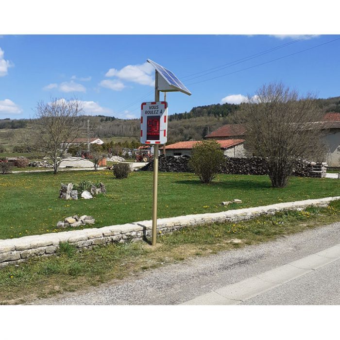 Radar pédagogique routier