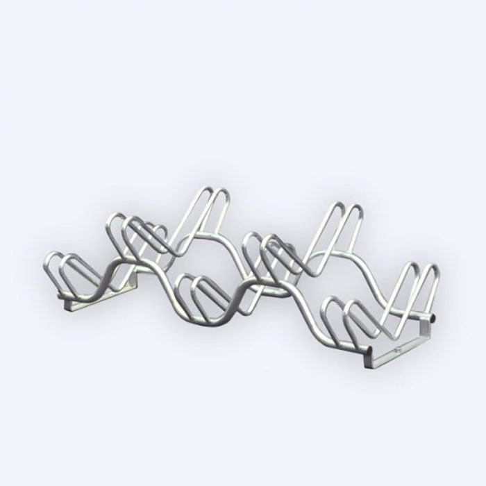 Range vélos au sol 3 - 5 - 6 ou 9 vélos