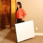 Table rectangulaire LIFETIME 183x76cm Pliante en 2