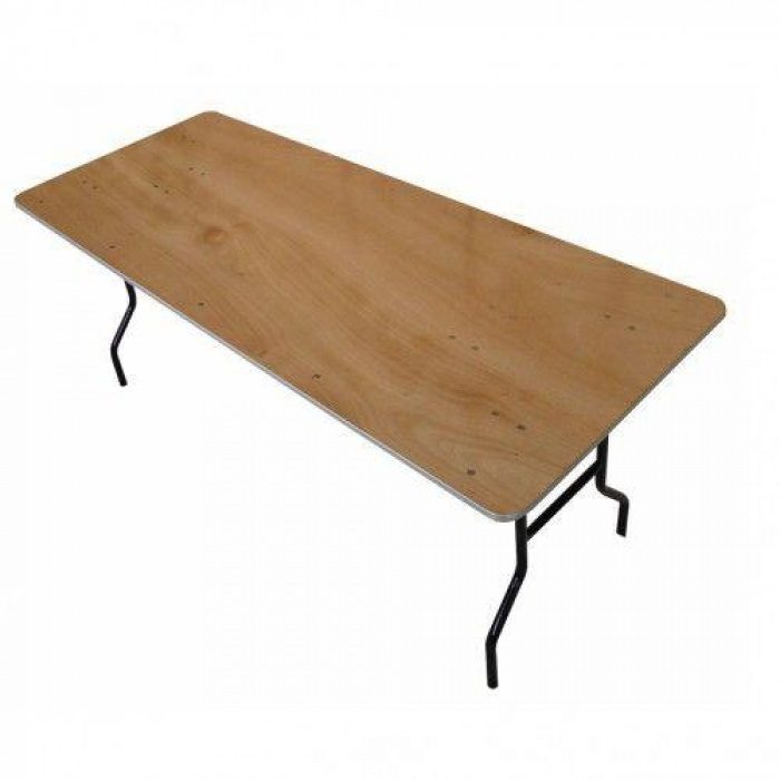 57c04e6b99b1957c04e419986e_lnp-tpre157 Table rectangulaire - 183 x 76 cm Contreplaqué Vernis