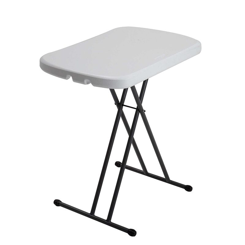 Table pliante rectangulaire LIFETIME 66x46cm - BLANC