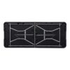 Table rectangulaire LIFETIME 183x76cm Noire pliante en 2