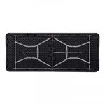 Table rectangulaire LIFETIME 183x76cm Noire pliante en 2